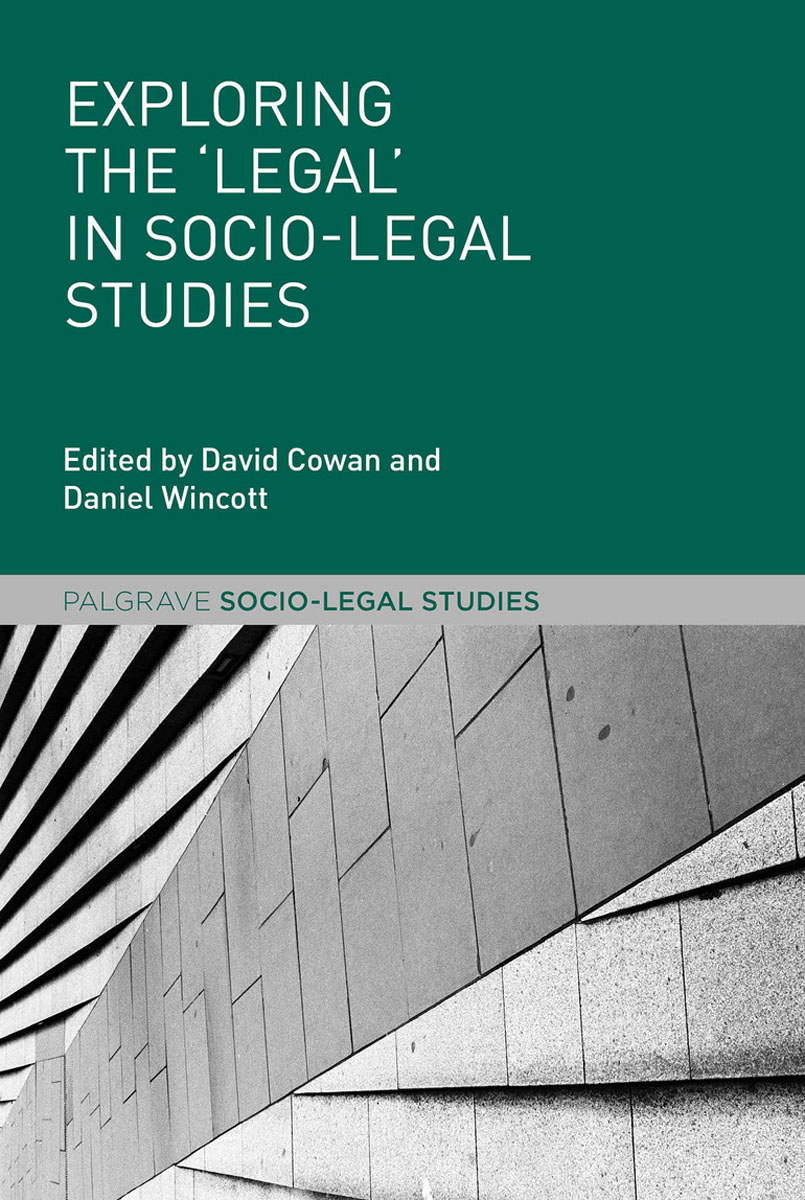 Exploring the `Legal` in Socio-Legal Studies