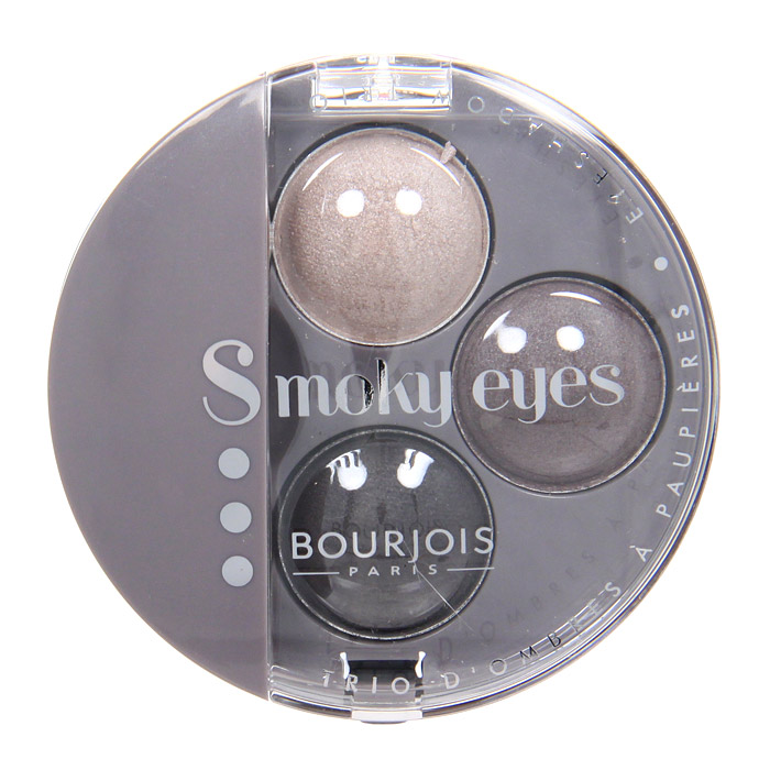 Тени для век Bourjois "Smoky Eyes", 3 цвета, тон №12