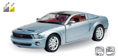 Модель автомобиля "FORD MUSTANG GT C/C.'04" 1:24