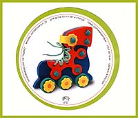 Ролик-шнуровка. Мягкий конструктор, 25 элементов45455 Ролик-шнуровка. Мягкий конструктор, 25 элементов45455Одним из самых эффективных способов развития мелкой моторики являются игры-шнуровки. При выполнении узоров обращайте внимание ребенка на количество линий в рисунке, на размер линий (длинная, короче, самая короткая), на их направление (горизонтально, вертикально или по диагонали) и на их расположение на поле (справа, слева, вверху, внизу). Познакомьте ребенка с понятием симметрия, сделав несколько симметричных рисунков или узоров. Расскажите ребенку о простейших геометрических фигурах, изображая их шнурками: прямая, отрезок, ломаная линия, угол, треугольник, квадрат, прямоугольник, многоугольник. Кроме этого, используя данную игру, Вы можете познакомить малыша с различными типами швов. Мозаики и конструкторы серии Флексика выполнены из мягкого, прочного, нетоксичного, абсолютно безопасного материала. Протестированы в лабораториях, имеют сертификаты качества. Благодаря особой структуре материала и свойству прилипать к мокрой поверхности, являются идеальной...