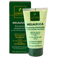 Шампунь Rene Furterer Melaleuca от жирной перхоти, 150 мл3282779132312 Шампунь Rene Furterer Melaleuca от жирной перхоти, 150 мл3282779132312Шампунь Rene Furterer Melaleuca специально предназначен для лечения жирной кожи головы. Устраняет перхоть и зуд. Экстракт курбисии уменьшает выделение кожного жира. Снимает и устраняет жирную перхоть и предупреждает появление новой перхоти. Можжевеловое масло и сера нормализуют секрецию кожного жира. Мелалека алтернифолия, растение, называемое еще Чайным деревом, произрастает в Австралии. Его эфирное масло эффективно оздоравливает кожу головы, и впитываясь, не оставляет никаких заметных следов. Маслянисто-перламутровый шампунь делает волосы блестящими и придает им легкую пышность. Rene Furterer использует активный компонент, известный своими антибактериальными, стимулирующими и успокаивающими свойствами. Товар сертифицирован.