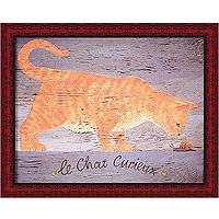 Любознательная кошка (Martin Wiscombe), 20 x 25 см20x25 WI9013-30718 Любознательная кошка (Martin Wiscombe), 20 x 25 см20x25 WI9013-30718Художественная репродукция картины Martin Wiscombe Le Chat Curieux. Размер постера: 20 см x 25 см. Артикул: 20x25 WI9013-30718.