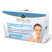 Очищающие салфетки Skinlite, для проблемной кожи, 30 штSL-302 Очищающие салфетки Skinlite, для проблемной кожи, 30 штSL-302Очищающие влажные салфетки Skinlite для проблемной кожи бережно очищают вашу кожу, удаляя макияж, пыль, жир, пот и грязь. Салфетки содержат салициловую кислоту, масло чайного дерева, Алоэ Вера. Слоистая структура салфеток удаляет отмершие частички кожи в то время, как мощные противовоспалительные ингредиенты проникают глубоко в поры, снижая угревую сыпь и предотвращая ее дальнейшее распространение. Салфетки глубоко очищают, раскупоривают поры, также значительно уменьшают покраснения (воспаления). Характеристики: Количество масок: 30 шт. Производитель: Корея. Товар сертифицирован.