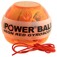 Powerball Neon Amber. Кистевой тренажер, без счетчикаPB-188L AMBER Powerball Neon Amber. Кистевой тренажер, без счетчикаPB-188L AMBERNsd Powerball - ручной гироскоп, созданный на основе новейших и точнейших технологий. Тонкая калибровка позволяет добиться отсутствия вибрации на скоростях свыше 15000 оборотов в минуту. Прекрасный подарок, спорт и фитнес, релаксация и офисное развлечение. Характеристики: Материал: пластик. Диаметр тренажера: 7 см. Производитель: Тайвань. Powerball - это кистевой тренажер, использующий вашу собственную силу для противодействия вам. Powerball подходит для развлечения и для серьезных спортивных тренировок одновременно. При помощи Powerball можно остановить жизнь в офисе на полчаса, а можно просто поддерживать кисти и запястья рук в прекрасном тонусе. Кроме того - Powerball это захватывающий геджет, привлекающий внимание всех коллег и друзей. Powerball не дает огромных мускулов, однако сильно повышает выносливость и цепкость рук. Powerball - лучший тренажер в своем классе. Powerball - необычный подарок, который принесет пользу музыкантам, ...