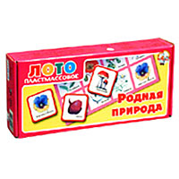 Лото детское Родная природа00403 Лото детское Родная природа00403С помощью лото Родная природа ребенок познакомится с различными растениями, грибами, ягодами, цветами, овощами и водными жителями. Перед началом игры необходимо сложить в мешочек пластиковые фишки, а игрокам раздать карточки. Затем ведущий по одной достает фишки из мешка, а игроки накрывают ими совпавшие картинки на своих карточках. Выигрывает тот, кто первым закроет фишками все картинки на своей карточке. Чтобы разнообразить игру на коробке представлено еще 9 разных сценариев игр с лото. Увлекательная обучающая игра для детей направлена на формирование интеллекта, развитие мелкой моторики рук, логики, воображения.