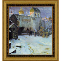 Старорусский город (А.М. Васнецов), со светлой рамкой, 36 x 40 см36x40 OZ096-504011 Старорусский город (А.М. Васнецов), со светлой рамкой, 36 x 40 см36x40 OZ096-504011Художественная репродукция картины А.М. Васнецова Старорусский город Размер постера: 36 см x 40 см. Артикул: 36x40 OZ096-504011.