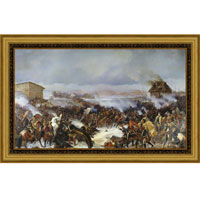 Сражение под Нарвой (А.Е. Коцебу), со светлой рамкой, 25 x 40 см25x40 OZ105-504011 Сражение под Нарвой (А.Е. Коцебу), со светлой рамкой, 25 x 40 см25x40 OZ105-504011Художественная репродукция картины А.Е. Коцебу Сражение под Нарвой Размер постера: 25 см x 40 см. Артикул: 25x40 OZ105-504011.
