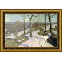 Последний снег (Вильгельм Пурвит), со светлой рамкой, 28 x 40 см28x40 OZ115-504011 Последний снег (Вильгельм Пурвит), со светлой рамкой, 28 x 40 см28x40 OZ115-504011Художественная репродукция картины Вильгельма Пурвит Последний снег Размер постера: 28 см x 40 см. Артикул: 28x40 OZ216-50404.