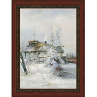 Арт-постер в багете Зима (А.К. Саврасов), 30 x 40 см30x40 OZ220-50404 Арт-постер в багете Зима (А.К. Саврасов), 30 x 40 см30x40 OZ220-50404Художественная репродукция картины А.К. Саврасова Зима. Изображение нанесено на чрезвычайно плотную основу (это не бумага и не картон) и обрамлено в багет. Технология изготовления арт-постеров подразумевает обязательную художественную ламинацию каждого изображения, что придает картине дополнительную ценность, а также защищает поверхность от загрязнения, повреждений (в том числе попыток помять, исцарапать изображение), влаги и ультрафиолетовых лучей. Такие арт-постеры совершенно спокойно перенесут не одну зиму в дачном или загородном доме. Ламинирование может значительно улучшить качество изображения. Использование пленок дает различную фактуру лицевой поверхности изображения (глянцевую, матовую, холщевую, ситцевую, льняную и другие). Например, при использовании глянцевых пленок изображение проявляется - краски становятся более контрастными и сочными. Технология художественного ламинирования максимально приближает изображение к натуральной картине (холст, масло),...