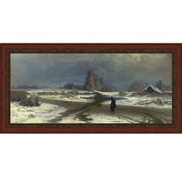 Оттепель (Ф.А. Васильев), с темной рамкой, 20 x 40 см20x40 OZ192-50404 Оттепель (Ф.А. Васильев), с темной рамкой, 20 x 40 см20x40 OZ192-50404Художественная репродукция картины Ф.А. Васильева Оттепель. Размер постера: 20 см x 40 см. Артикул: 20x40 OZ192-50404.