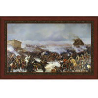 Сражение под Нарвой (А.Е. Коцебу), с темной рамкой, 25 x 40 см25x40 OZ206-50404 Сражение под Нарвой (А.Е. Коцебу), с темной рамкой, 25 x 40 см25x40 OZ206-50404Художественная репродукция картины А.Е. Коцебу Сражение под Нарвой. Размер постера: 25 см x 40 см. Артикул: 25x40 OZ206-50404.