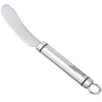 Нож Tescoma для масла, 19 см. 638653638653 Нож Tescoma для масла, 19 см. 638653638653Нож для масла Tescoma предназначен для удобного намазывания масла, плавленых сыров, паштетов и многого другого. Рабочая поверхность изготовлена из первоклассной нержавеющей стали. Ручка ножа имеет элегантный и современный вид, который подойдет к любой кухне. Нож для масла Tescoma займет достойное место среди аксессуаров на вашей кухне.