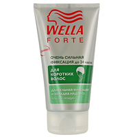 Гель для укладки коротких волос Wella Forte, очень сильная фиксация, 150 млWF-81155208 Гель для укладки коротких волос Wella Forte, очень сильная фиксация, 150 млWF-81155208Гель для укладки коротких волос Wella Forte очень сильной фиксации позволяет придать желаемый стиль Вашим коротким волосам. Сохраняет форму укладки и придает надежную фиксацию коротким волосам в течение дня. Помогает защитить волосы от действия УФ-лучей. Характеристики: Объем: 150 мл. Производитель: Франция. Товар сертифицирован.
