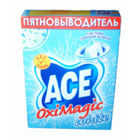 Пятновыводитель Ace Oxi Magic White, 500 гAC-81498164 Пятновыводитель Ace Oxi Magic White, 500 гAC-81498164Пятновыводитель Ace Oxi Magic White предназначен для стирки в автоматических стиральных машинах и ручной стирки. Пятновыводитель содержит комплекс элементов, которые улучшают качество стирки и позволяют использовать небольшое количество порошка. Добавьте Ace Oxi Magic White к вашему стиральному порошку при стирке белых вещей, и ваша одежда будет всегда безупречно чистой, мягкой и с приятным ароматом. Характеристики: Вес: 500 г. Изготовитель: Россия. Товар сертифицирован.