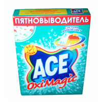 Пятновыводитель Ace Oxi Magic, 500 гAC-81498160 Пятновыводитель Ace Oxi Magic, 500 гAC-81498160Пятновыводитель Ace Oxi Magic предназначен для стирки в автоматических стиральных машинах и ручной стирки. Пятновыводитель содержит комплекс элементов, которые улучшают качество стирки и позволяют использовать небольшое количество порошка. Ace Oxi Magic помогает безопасно удалять пятна и дольше сохранять яркость ткани благодаря системе живой цвет. Характеристики: Вес: 500 г. Изготовитель: Россия. Товар сертифицирован.