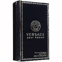 Versace Pour Homme. Парфюмированный дезодорант, 100 мл720020 Versace Pour Homme. Парфюмированный дезодорант, 100 мл720020Versace Pour Homme был создан из ингредиентов средиземноморского происхождения, чей характер способен отразить сущность современного мужчины: ум и уверенность в себе, способность гармоничного сосуществования с естественным миром. Динамичный и предприимчивый, мужчина Versace Pour Homme раскрывает свой сильный и страстный характер через решительно мужской аромат.Верхние ноты: Бергамот, Лимон, Листья горького апельсина; Средние ноты: Герань, Мускатный шалфей, Кедр; Базовые ноты: Агаровое дерево, Мускус, Бобы тонка