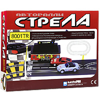 Racing Pro Игрушечный трек Авторалли Стрела 80001TRBR-8001 Racing Pro Игрушечный трек Авторалли Стрела 80001TRBR-8001Яркий игровой набор Авторалли Стрела привлечет внимание каждого любителя гоночных соревнований и азартных развлечений. Набор состоит из двух гоночных автомобилей и элементов для сборки уникального гоночного трека. При помощи двух пультов управления, подключающихся проводами к специальному отсеку на треке, можно управлять автомобилями и их скоростями. Устройте свое соревнование и узнайте, кто станет чемпионом! Набор позволит ребенку не только получать удовольствие от игры и соревнований, но и развивать пространственное воображение, мелкую моторику рук и координацию движений. Порадуйте его таким замечательным подарком! Отсек со входами для пультов управления может работать как от батарей, так и от сетевого адаптера.