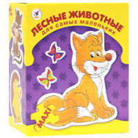Лесные животные. Пазл, 33 элемента2133 Лесные животные. Пазл, 33 элемента2133Игра-пазл Лесные животные прекрасно подходит для первого знакомства ребенка с мозаикой. Малышу предлагается собрать фигурки животных. Крупные и яркие детали пазла привлекут внимание даже самых маленьких детей. Фигурные картинки удобно собирать сидя на полу: большие фрагменты рассчитаны на малышей и не потеряются. Интересный и полезный пазл формирует навык соединения деталей, тренирует наблюдательность, развивает мелкую моторику рук и наглядно-образное мышление. Характеристики: Размер картинки в собранном виде: 12 см х 15 см. Размер упаковки: 15,5 см х 18 см x 8,5 см.