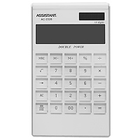 Калькулятор Assistant AC-2326, 12-разрядный, цвет: белыйAC-2326White Калькулятор Assistant AC-2326, 12-разрядный, цвет: белыйAC-2326WhiteЯркий и практичный настольный калькулятор имеет матричный 12-разрядный большой дисплей, цветной пластиковый корпус (3 различных цвета) и прозрачную удобную чувствительную клавиатуру. Калькулятор идеален для нанесения фирменного логотипа. Калькулятор имеет двойную систему питания: от солнечного элемента и от батареи, - что гарантирует ему бесперебойную работу на несколько лет. С этим калькулятором Вы точно не забудете, какой расчет Вы собирались провести: подскажет дисплей с функцией отображения проводимого действия. 12-ти разрядный дисплей Вычисление процентов Цветной пластиковый корпус Двойное питание Прозрачные пластиковые кнопки Отображение проводимого действия Удаление последнего введенного символа Характеристики: Размер калькулятора: 18,3 x 10,7 x 1,5 см. Размер дисплея: 9,4 см х 2,6 см. Цвет: белый. Изготовитель: Китай.
