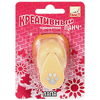 Панч креативный Лапа, одинарныйFDP160/2 Панч креативный Лапа, одинарныйFDP160/2При помощи линейного креативного панча - фигурного дырокола - легко и удобно создавать эффектные поделки и ажурные открытки. Фигурное конфетти можно использовать для декора и аппликаций. Режущие части компостера закрыты пластмассовым корпусом, что обеспечивает безопасность для детей. Вырезанные фигурки накапливаются в специальном резервуаре. Самозаточка режущих деталей инструмента происходит при работе с тонкой алюминиевой фольгой. Смазка режущих механизмов осуществляется автоматически при работе с вощеной бумагой.