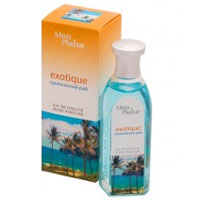 Mon Plaisir Exotique. Тропический рай. Туалетная вода для дома, 90 мл2001006581 Mon Plaisir Exotique. Тропический рай. Туалетная вода для дома, 90 мл2001006581Mon Plaisir Exotique. Тропический рай подарит путешествие в дальние края, где воздух напоен чарующими ароматами сочных фруктов и пряностей. Основные ноты аромата: мандарин, манго, ананас, банан, оттененные сандалом, амброй и мускусом. Аромат Mon Plaisir Comfort. Тропический рай создает атмосферу любви и хорошего настроения - дом вашей мечты.