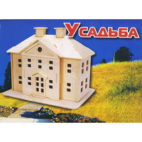 Сборная деревянная модель УсадьбаП071 Сборная деревянная модель УсадьбаП071Сборная деревянная модель Усадьба позволит вам и вашему ребенку собрать объемную деревянную конструкцию в виде усадьбы. Модель для сборки развивает мелкую моторику, интеллектуальные способности, воображение и конструктивное мышление, тренирует терпение и усидчивость. Модель выполнена из экологически чистой древесины.