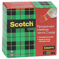 Клейкая лента Scotch Crystal, прозрачная600 3M Клейкая лента Scotch Crystal, прозрачная600 3MКристально-прозрачная канцелярская клейкая лента Scotch Cristal с прочным клеящим слоем идеально подходит для работы в офисе, а также для ламинации документов и упаковки подарков. Эта лента легко и бесшумно разматывается и при необходимости легко отрывается руками. Отлично приклеивается, не желтеет и долго хранится. Характеристики: Ширина ленты: 1,9 см. Длина: 33 м. Размер упаковки: 6,7 см х 6,8 см х 2,1 см.