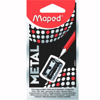 Точилка металлическая Maped Satellite, цвет: черный034019 Точилка металлическая Maped Satellite, цвет: черный034019Надежная и простая в использовании металлическая точилка Satellite на одно отверстие для стандартных карандашей без контейнера. Характеристики: Размер: 2,5 см x 1,5 см x 1 см. Изготовитель: Китай.