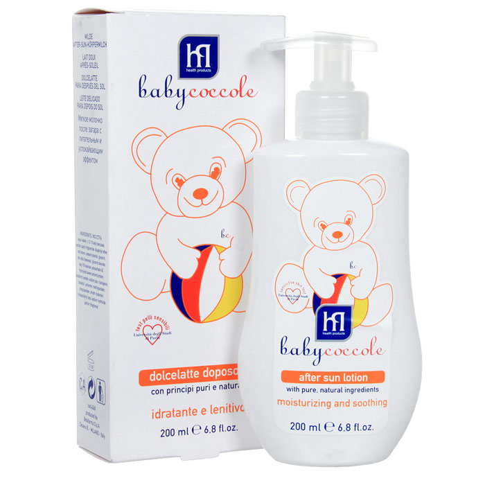 Babycoccole Молочко The Summer после загара, 200 мл4260 Babycoccole Молочко The Summer после загара, 200 мл4260Мягкое и легкое молочко Babycoccole The Summer после загара нежно заботится о детской кожи. Увлажняет и смягчает, благодаря чистым натуральным компонентам, таким как бисабол ромашки и протеины миндаля. Имеет увлажняющий и успокаивающий эффект. Гипоаллергенно, обладает физиологическим уровнем рН. Характеристики: Объем: 200 мл. Товар сертифицирован.