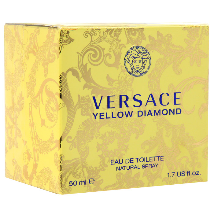 Versace Yellow Diamond. Туалетная вода, 50 мл520030 Versace Yellow Diamond. Туалетная вода, 50 мл520030Это роскошный аромат от Versace. Подобный солнечному свету, необыкновенно яркий, лучистый желтый сверкает так, как способен только настоящий бриллиант. Чистая чувственность, чистая прозрачность, чистый свет. Еще одна настоящая драгоценность редкой красоты раскрывается в свежем и ярком цветочном аромате; пленительный и волнующий аромат для истинной женственности, уверенной в своем шарме, гармонирует с безошибочно узнаваемым стилем Versace. Верхняя нота: Лимон из Диаманте, Бергамот, Грушевый сорбет, Нероли. Средняя нота: Белая водяная лилия, Фрезия, Цветы апельсина, Мимоза. Шлейф: Амбровое дерево, Древесина пало санто, Мускус. Цветочный фруктовый древесный. Подобный солнечному свету, необыкновенно яркий и лучистый, он сверкает так, как способен только настоящий бриллиант. Чистая чувственность, чистая прозрачность, чистый свет. Пленительный и волнующий аромат для истинной женщины, уверенной в своем шарме, гармонирует с безошибочно узнаваемым стилем Versace.