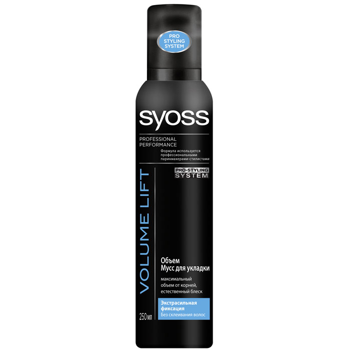 Мусс для укладки волос Syoss Volume Lift, экстрасильная фиксация, 250 мл9034824 Мусс для укладки волос Syoss Volume Lift, экстрасильная фиксация, 250 мл9034824Мусс для укладки волос Syoss Volume Lift - экстрасильная фиксация, без склеивания. Эффект объема - 24 часа. Придает волосам упругость и объем от самых корней. Естественный блеск. Легкое расчесывание влажных волос. Syoss - стайлинг профессионального качества. Специальные формулы средств для укладки Syoss используются профессионалами парикмахерами-стилистами. Укладка выглядит великолепно каждый день, как будто вы только что от стилиста. Характеристики: Объем: 250 мл. Изготовитель: Россия. Товар сертифицирован.