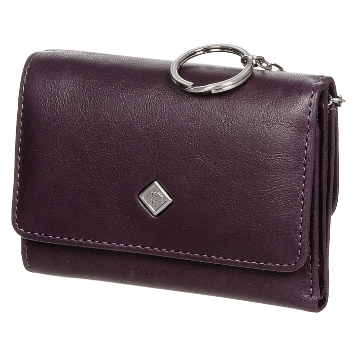Портмоне Edmins, цвет: фиолетовый. 1505 ML/1N ED violet206525 Портмоне Edmins, цвет: фиолетовый. 1505 ML/1N ED violet206525Портмоне Edmins выполнено из натуральной кожи фиолетового цвета. Внутри состоит из двух отделений для купюр, девяти отделений для кредитных карт или визиток, одного вертикального кармана для бумаг. На внешней стороне расположен карман на кнопке. Внутри карман разделен на два отсека, один из которых предназначен для мелочи, второй - оснащен металлической цепочкой с кольцом для крепления ключей. Портмоне закрывается широким клапаном на кнопку. Портмоне упаковано в фирменную коробку с логотипом фирмы. Характеристики: Материал: натуральная кожа, металл, текстиль. Размер портмоне: 11,5 см x 8 см х 2 см. Цвет: фиолетовый. Размер упаковки: 14 см x 10 см x 3,5 см. Производитель: Италия. Артикул: 1505 ML/1N ED violet.