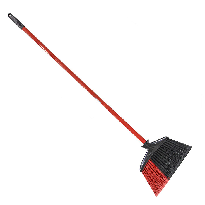 Щетка угловая Libman, цвет: красный, черный00904 Щетка угловая Libman, цвет: красный, черный00904Щетка Libman с длинным ворсом и расщепленными кончиками прекрасно подойдет для сбора мелкого мусора в помещениях и на улице. Щетина выполнена из цветных волокон состоящих из долговечного полимера сделанного на 80% из переработанных пластиковых бутылок. Ручка выполнена из стали, и имеет отверстие на конце, удобное для подвешивания щетки. Оригинальная, современная, удобная щетка сделает уборку эффективнее и приятнее. Характеристики: Материал: пластмасса, полиамид, металл. Размер щетки (без ручки): 34 см х 18,5 см. Длина ручки: 115 см. Изготовитель: США. Артикул: 00904. Компания Libman основана в 1896 году выходцем из Латвии Вильемом Либманом, задавшимся целью создавать высококачественные и долговечные изделия для уборки - веники, из сельскохозяйственных отходов и стеблей сорго. Унаследовавшие бизнес, сыновья Вильяма Либмана, не только сохранили компанию во время Великой депрессии, но укрепили и расширили ее. В...