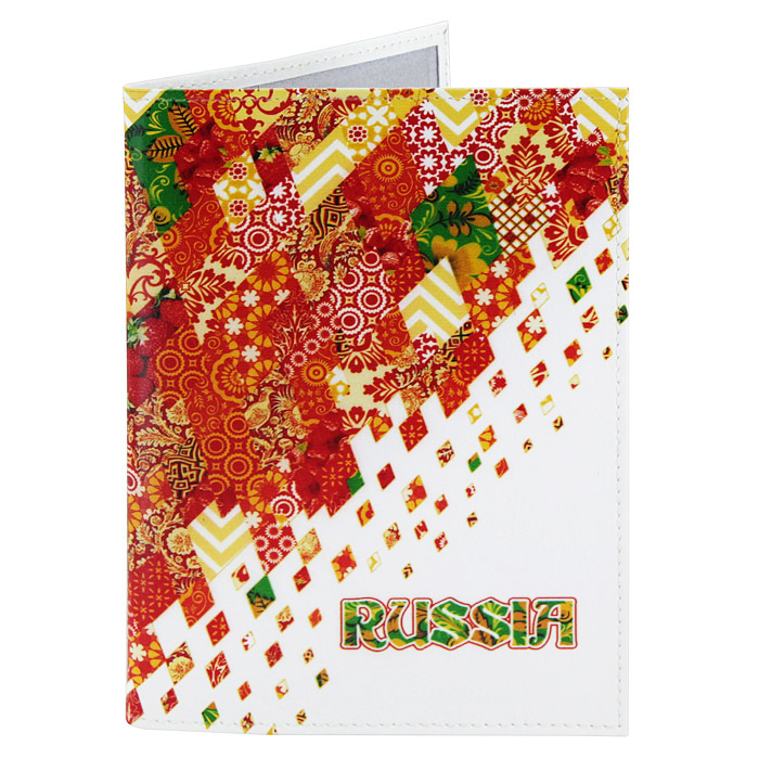 Обложка для паспорта Perfecto Russia-Red. PS-GL-0021PS-GL-0021 Обложка для паспорта Perfecto Russia-Red. PS-GL-0021PS-GL-0021Обложка для паспорта Russia-Red, выполненная из натуральной кожи, оформлена ярким орнаментом. Такая обложка не только поможет сохранить внешний вид ваших документов и защитит их от повреждений, но и станет стильным аксессуаром, идеально подходящим вашему образу. Яркая и оригинальная обложка подчеркнет вашу индивидуальность и изысканный вкус. Обложка для паспорта стильного дизайна может быть достойным и оригинальным подарком. Характеристики: Материал: натуральная кожа, пластик. Размер (в сложенном виде): 9,5 см x 13,5 см. Производитель: Россия. Артикул: PS-GL-0021.