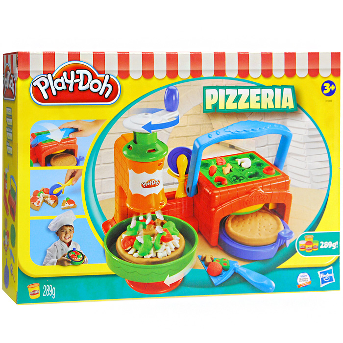 Игровой набор с пластилином "Play-Doh: (Плейдо): Фабрика пиццы"