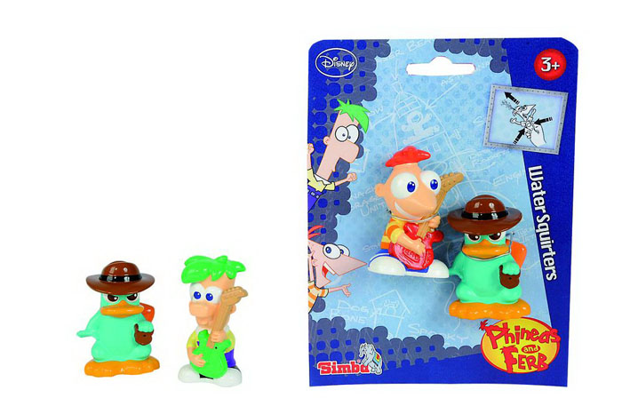 Набор игрушек для ванной Phineas & Ferb, 2 шт7046936 Набор игрушек для ванной Phineas & Ferb, 2 шт7046936Яркий набор игрушек для ванной Phineas & Ferb привлечет внимание вашего малыша и сделает процесс купания веселым и интересным. Набор состоит из двух игрушек-брызгалок в виде героев знаменитого мультфильма Финес и Ферб. Игры с набором для ванной Phineas & Ferb отлично развивают у малышей мелкую моторику рук, координацию движений, воображение и фантазию. Характеристики: Средний размер фигурки: 6,5 см x 4,5 см x 2,5 см. Размер упаковки: 19,5 см x 14,5 см x 4 см. Изготовитель: Китай.