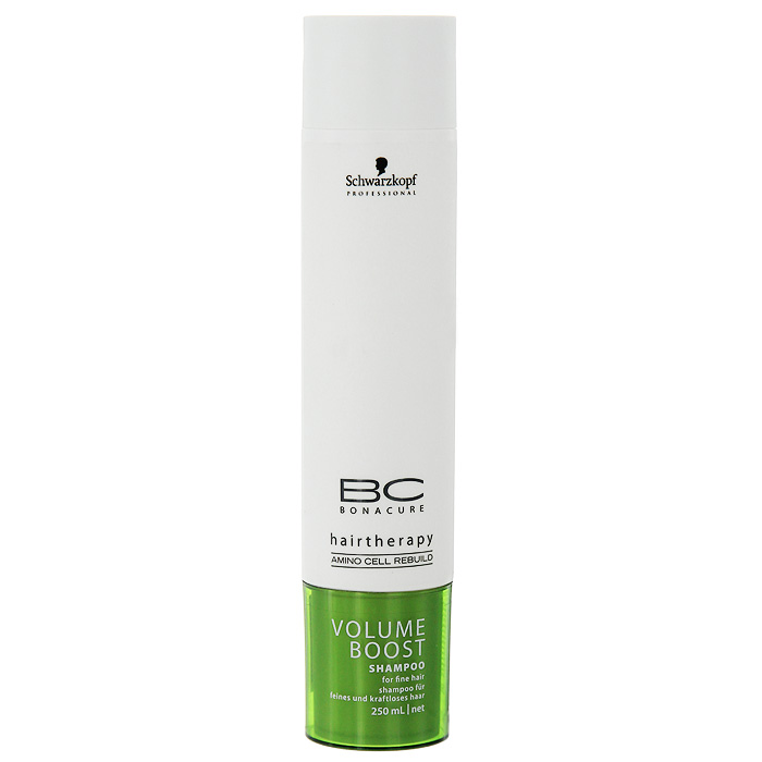 Bonacure BC Шампунь для волос Volume Boost, 250 мл099-1801418/240245 Bonacure BC Шампунь для волос Volume Boost, 250 мл099-1801418/240245Шампунь для волос Schwarzkopf & Henkel Volume Boost бережно очищает, придает и поддерживает объем нормальных, тонких волос. BC hairtherapy Bamboo Lift уплотняет волосы, не перегружая. Технология Amino Cell Rebuild придает волосам блеск, эластичность и объем. Для сильных, пышных волос. Применение: нанесите на влажные волосы, оставьте на 1-2 минуты и повторите нанесение, если это необходимо.