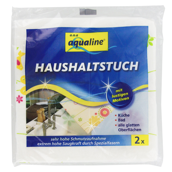 Салфетка универсальная Aqualine Фан-дизайн, впитывающая, 38 см х 38 см, 2 шт2018 Салфетка универсальная Aqualine Фан-дизайн, впитывающая, 38 см х 38 см, 2 шт2018Универсальная салфетка Aqualine Фан-дизайн применяется для уборки всех гладких поверхностей в доме. Она будет незаменима в ванной комнате и на кухне. Салфетка хорошо впитывает влагу и обладает высоким чистящим эффектом. Можно стирать при температуре 60°С. Характеристики: Материал: 70% вискоза, 20% полипропилен, 10% полиэстер. Размер: 38 см х 38 см. Комплектация: 2 шт. Производитель: Германия. Артикул: 2018.