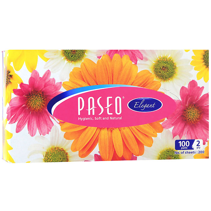 Салфетки бумажные Paseo Sunflower для рук и лица, двухслойные, 100 шт111217 Салфетки бумажные Paseo Sunflower для рук и лица, двухслойные, 100 шт111217Салфетки Paseo Sunflower для рук и лица являются продуктом Premium класса. Они изготовлены из натуральной целлюлозы и обладают уникальными свойствами, так как всегда остаются мягкими на ощупь, прочными и отлично впитывающими влагу. Салфетки могут быть пригодными в любой обстановке. Они не содержат косметической отдушки, не вызывают аллергии и, поэтому, идеально подходят тем, кто предпочитает салфетки без запаха. Салфетки хранятся в специальной картонной коробке с отверстием для удобного их извлечения.