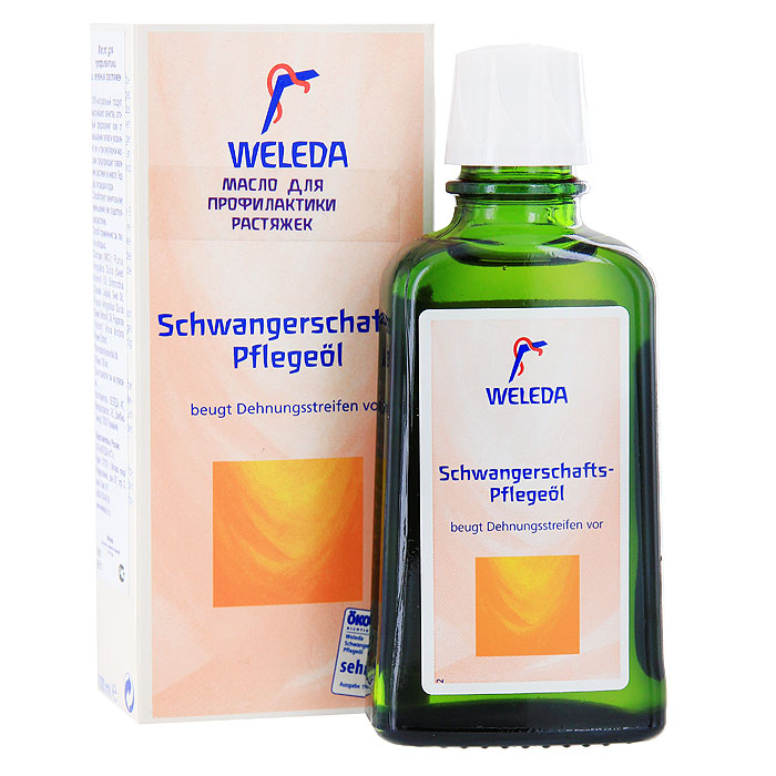 Масло Weleda для профилактики и лечения растяжек, 100 мл9511 Масло Weleda для профилактики и лечения растяжек, 100 мл9511100% натуральный продукт высочайшего качества, который предохраняет кожу от высыхания, питает и увлажняет ее, и при регулярном массаже предупреждает появление растяжек на животе, бедрах, ягодицах и груди. Способствует значительному уменьшению уже существующих растяжек. Характеристики: Объем: 100 мл. Размер упаковки: 14 см х 6 см х 4 см. Производитель: Германия. Артикул: 9511. Товар сертифицирован.