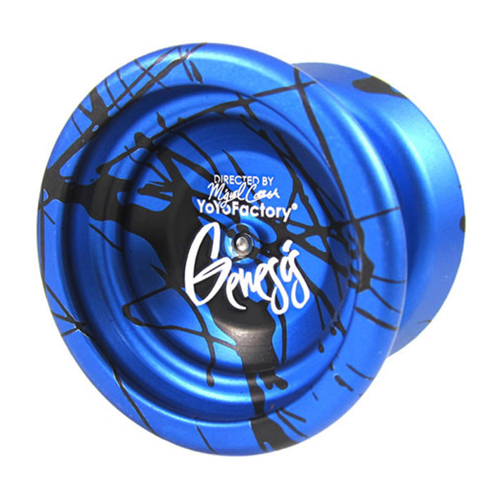 Йо-йо YoYoFactory Genesis, цвет: синий, коричневыйgenesis/brown Йо-йо YoYoFactory Genesis, цвет: синий, коричневыйgenesis/brownПрофессиональное металлическое йо-йо YoYoFactory Genesis разработано чемпионом США и Мира в дисциплинах А5 - Мигелем Корреа. Genesis обладет максимальной стабильностью при высокой скорости игры и уверенной подвижностью. Весь секрет - в особом H-профиль строения йо-йо, в котором максимальный вес размещен в ободах, что придает стабильность. Genesis выпускается в различных acid wash цветовых решениях, что позволяет игроку подобрать для себя самую подходящую расцветку. Йо-йо YoYoFactory Genesis - одно из самых популярных йо-йо, с которыми игроки выступают на соревнованиях. Мигель Корреа уже дважды одерживал победу на Чемпионате Мира с этой моделью. Йо-йо - это игрушка, состоящая из двух симметричных половинок, соединенных осью, к которой прикреплена веревка. Современный йо-йо значительно отличается от тех, к которым многие привыкли. Сейчас йо-йо - это такая же часть молодежной культуры как скейт, ВМХ или сноуборд. Йо-йо популярно во многих странах...