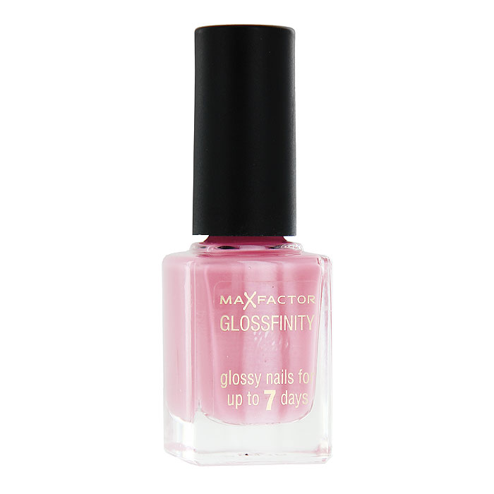 Лак для ногтей Max Factor Glossfinity, тон №125, 11 мл81344570 Лак для ногтей Max Factor Glossfinity, тон №125, 11 мл81344570Лак для ногтей Max Factor Glossfinity - неотъемлемый элемент безупречного внешнего вида и прекрасный завершающий штрих вашего роскошного образа. Этот лак создает на ногтях суперглянцевое покрытие, долго сохраняющее отличный вид, словно лак был нанесен только что. Текстура лака Glossfinity имеет оптимальную плотность для удобного и равномерного нанесения. Безупречно держится до семи дней. Лаки для ногтей от Max Factor не содержат компонентов, нарушающих целостность ногтевой пластины, не вызывают нежелательной пигментации и сухости ногтей.