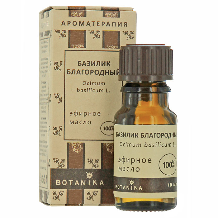 Эфирное масло Botanika Базилик благородный, 10 мл00007544 Эфирное масло Botanika Базилик благородный, 10 мл00007544Эфирное масло Botanika Базилик благородный тонизирует нервную систему, помогает преодолеть депрессию. Успокаивает при приступах истерии и нервных расстройствах. Обостряет восприятие и способствует концентрации внимания. Характеристики: Объем: 10 мл. Производитель: Россия. Товар сертифицирован.