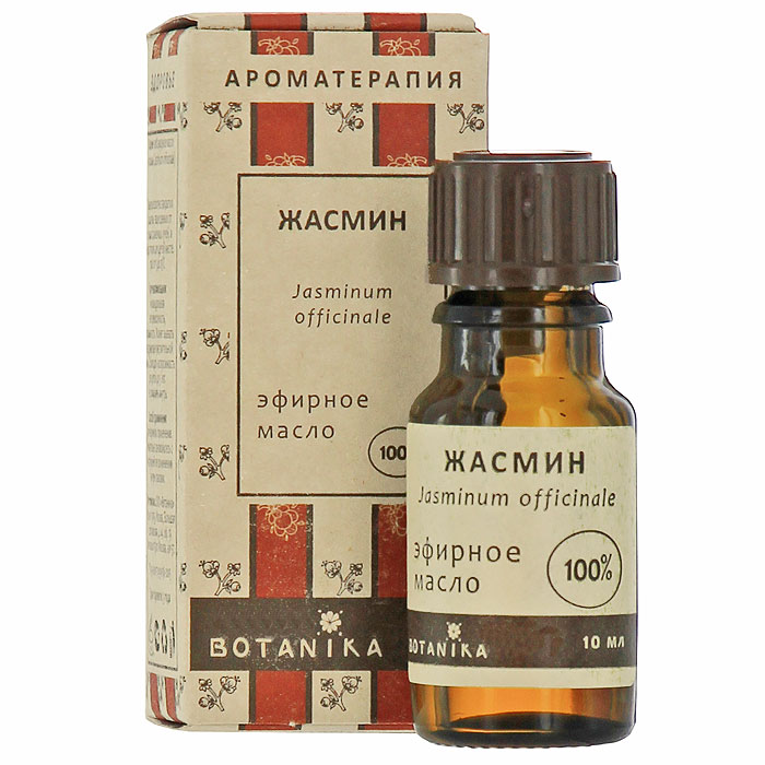 Эфирное масло Botanika Жасмин, 10 мл00007560 Эфирное масло Botanika Жасмин, 10 мл00007560Эфирное масло Botanika Жасмин прекрасно помогает справляться с депрессией. Успокаивая нервы и повышая активность, масло дает человеку веру в свои силы. Бодрит и наполняет энергией, а потому является еще и хорошим допингом. Это дорогой, но очень эффективный бальзам и тоник для сухой и чувствительной кожи. В прочем, масло благотворно влияет на кожу любого типа. В смеси с маслами мандарина и лаванды повышает эластичность кожи и часто используется для ее восстановления в местах растяжек и рубцевания.