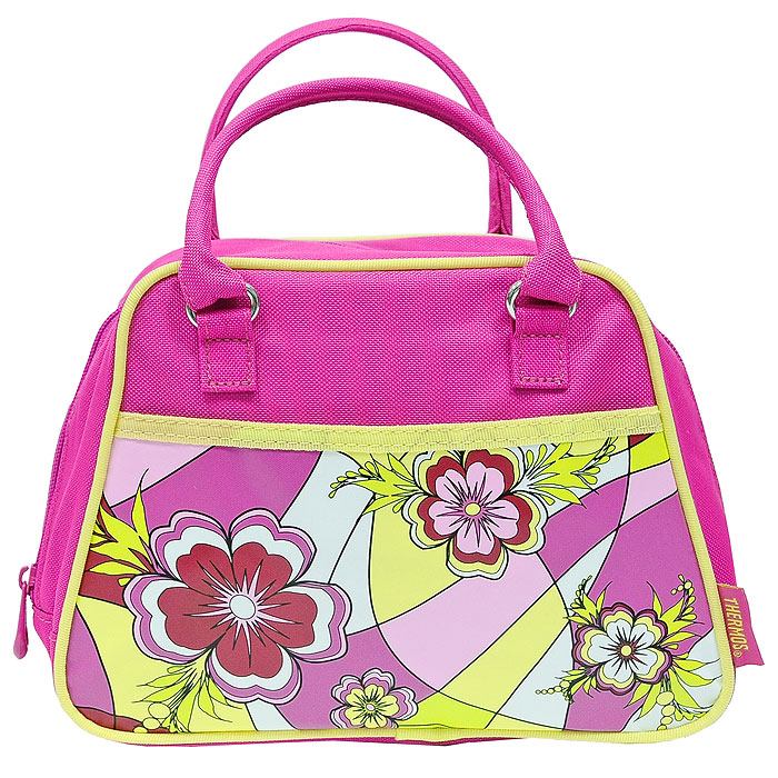 Сумка-термос Lunch Kit Mod Floral Novelty, для ланча, детская, цвет: розовый889003 Сумка-термос Lunch Kit Mod Floral Novelty, для ланча, детская, цвет: розовый889003Детская сумка-термос Lunch Kit Mod Floral Novelty предназначена для транспортировки и хранения продуктов питания (напитки, овощи, фрукты, мясные и рыбные продукты, готовая кулинария, выпечка и т.д.), косметических средств, температурочуствительных препаратов, аксессуаров по уходу за детьми и детского питания, предметов электронной техники в режимах тепло (до + 50°С) или холод (до - 20°С). Сумка-термос изготовлена с использованием передовой технологии многослойной изоляции Iso Tec Insulation из износостойких материалов, устойчивых к UV-излучению, безопасных в контакте с пищей и простых в уходе. Она состоит из одного изотермического отделения, закрывающегося на застежку-молнию, и на внешней стороне имеет дополнительный карман для различных мелочей. Сумка ярко-розового цвета оформлена яркими разноцветными изображениями цветов и оснащена двумя удобными ручками для комфортной переноски. Длительность работы сумки зависит от температуры окружающей среды, а также степени...