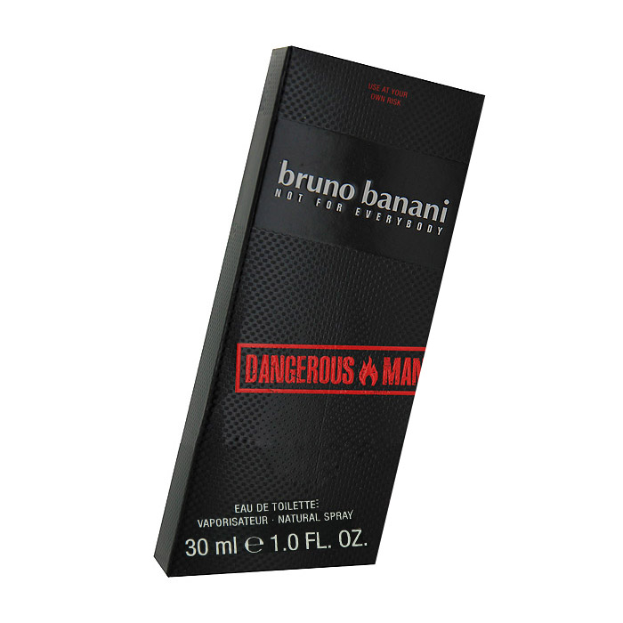 Bruno Banani Dangerous Man. Туалетная вода, 30 мл0737052508641 Bruno Banani Dangerous Man. Туалетная вода, 30 мл0737052508641Bruno Banani Dangerous Man - очаровательное издание для молодых мужчин просто насыщено сексуальностью и динамичностью. Оно символизирует опасность влюбленного, уверенного в себе и красивого мужчины. В его составе - соблазнительная смесь цитрусовых нот и жгучих пряностей на элегантной, теплой, восточной базе. Классификация аромата : древесный, пряный. Пирамида аромата : Верхние ноты: бергамот, лимон, апельсин, кумкват, мандарин, морская вода. Ноты сердца: мускатный орех, гвоздика, перец. Ноты шлейфа: виргинский кедр, амбра, бобы тонка. Ключевые слова : Волнующий, мужественный, соблазнительный, динамичный!