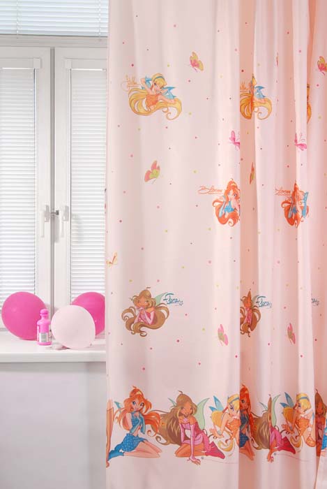 Портьера ТАС Winx, цвет: персиковый, 200 х 265 смGS0771B-90003150 Портьера ТАС Winx, цвет: персиковый, 200 х 265 смGS0771B-90003150Портьера Winx изготовлена из полиэстера персикового цвета и шита на универсальной шторной ленте. Портьера Winx обрадует юную леди. За основу оформления портьеры взяты главные герои из мультфильма Winx Club. Продукция торговой марки ТАС производится турецким холдингом ZORLU. Она завоевала доверие российских покупателей высоким качеством продукции и тщательно разрабатываемой коллекцией текстильных изделий.
