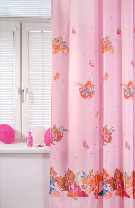 Портьера ТАС Winx, цвет: розовый, 200 см х 265 смGS0771B-90003148 Портьера ТАС Winx, цвет: розовый, 200 см х 265 смGS0771B-90003148Портьера Winx изготовлена из полиэстера розового цвета и шита на универсальной шторной ленте. Портьера Winx обрадует юную леди. За основу оформления портьеры взяты главные герои из мультфильма Winx Club. Продукция торговой марки ТАС производится турецким холдингом ZORLU. Она завоевала доверие российских покупателей высоким качеством продукции и тщательно разрабатываемой коллекцией текстильных изделий. Характеристики: Материал: 100% полиэфир. Цвет: розовый. Размер (Ш х В): 200 см х 265 см. Комплектация: 1 полотно. Изготовитель: Россия. Артикул: GS0771B.