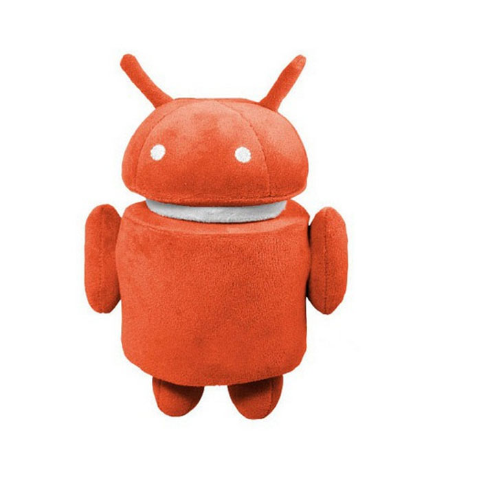 Плюшевая игрушка Android, цвет: красный, 17 смAND007 Плюшевая игрушка Android, цвет: красный, 17 смAND007Самая популярная операционная система для мобильных устройств воплощена в замечательной плюшевой игрушке. Знаменитый робот Android теперь существует не только на заставке телефона! Яркая плюшевая фигурка красного цвета выполнена из нетоксичных, экологически чистых материалов и поэтому не имеет ограничений по возрасту. Она очень мягкая и чрезвычайно приятная на ощупь, ее можно поставить на ножки. У игрушки крутится голова, на пузике вышита надпись Android. Плюшевый робот будет отлично смотреться в качестве веселого подарка - в первую очередь, конечно, для фанатов ОС Android.