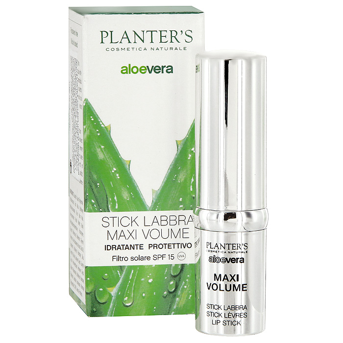 Гигиеническая помада Planters Aloe Vera. Максимальный объем, увлажняющая, 5,5 мл7143 Гигиеническая помада Planters Aloe Vera. Максимальный объем, увлажняющая, 5,5 мл7143Гигиеническая помада Planters Aloe Vera. Максиммальный объем улучшает микроциркуляцию крови, из-за чего приток крови к губам увеличивается, и они становятся более яркими и объемными.